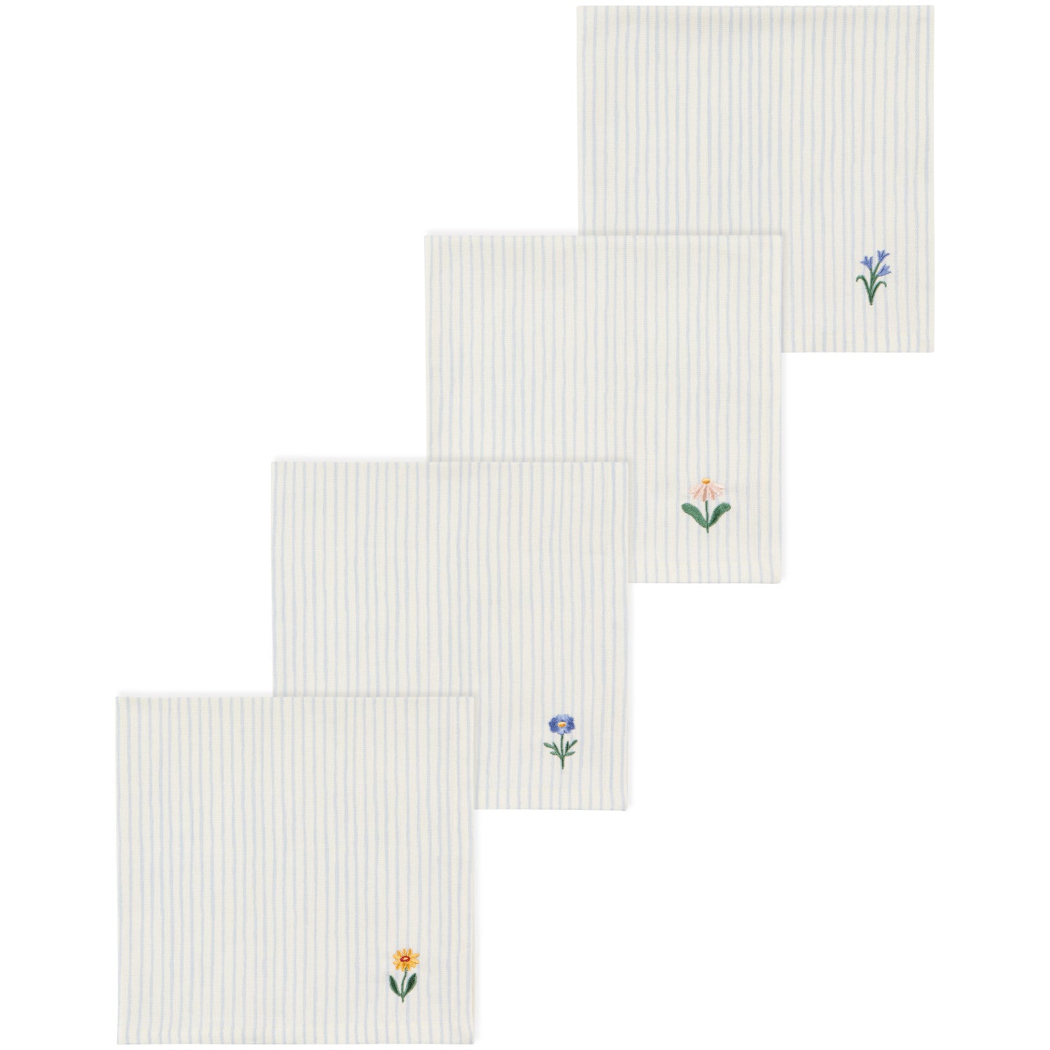 Hand Picked Napkins - Set Of 4