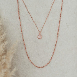 Paris Drop Necklace