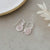 Paris Earrings - Rose Quartz