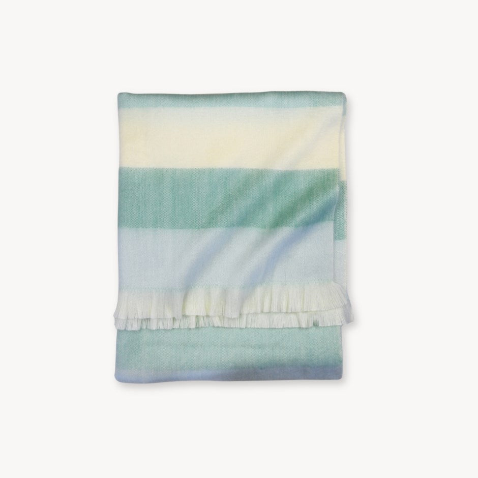 Large Throw Blanket - Honeydew