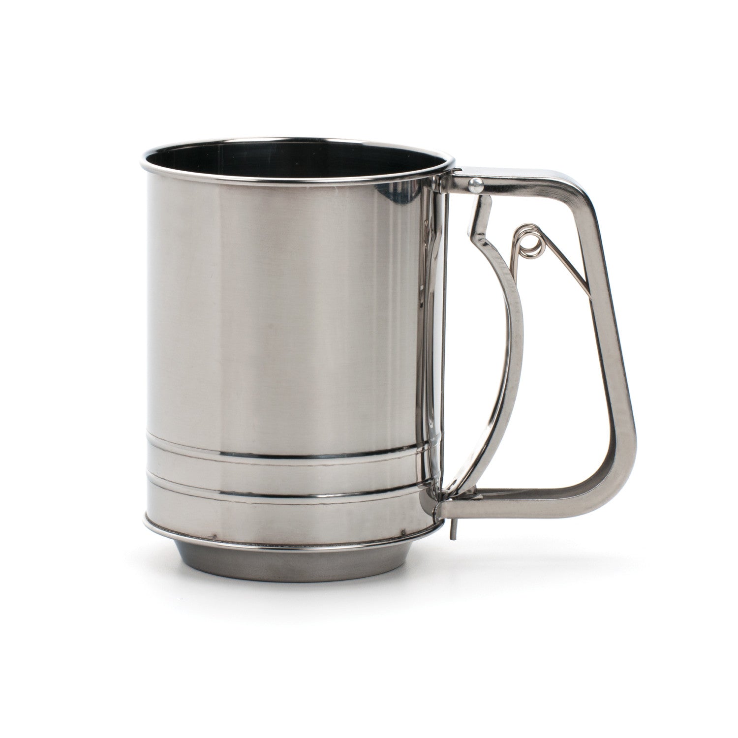 End Crank Flour Sifter