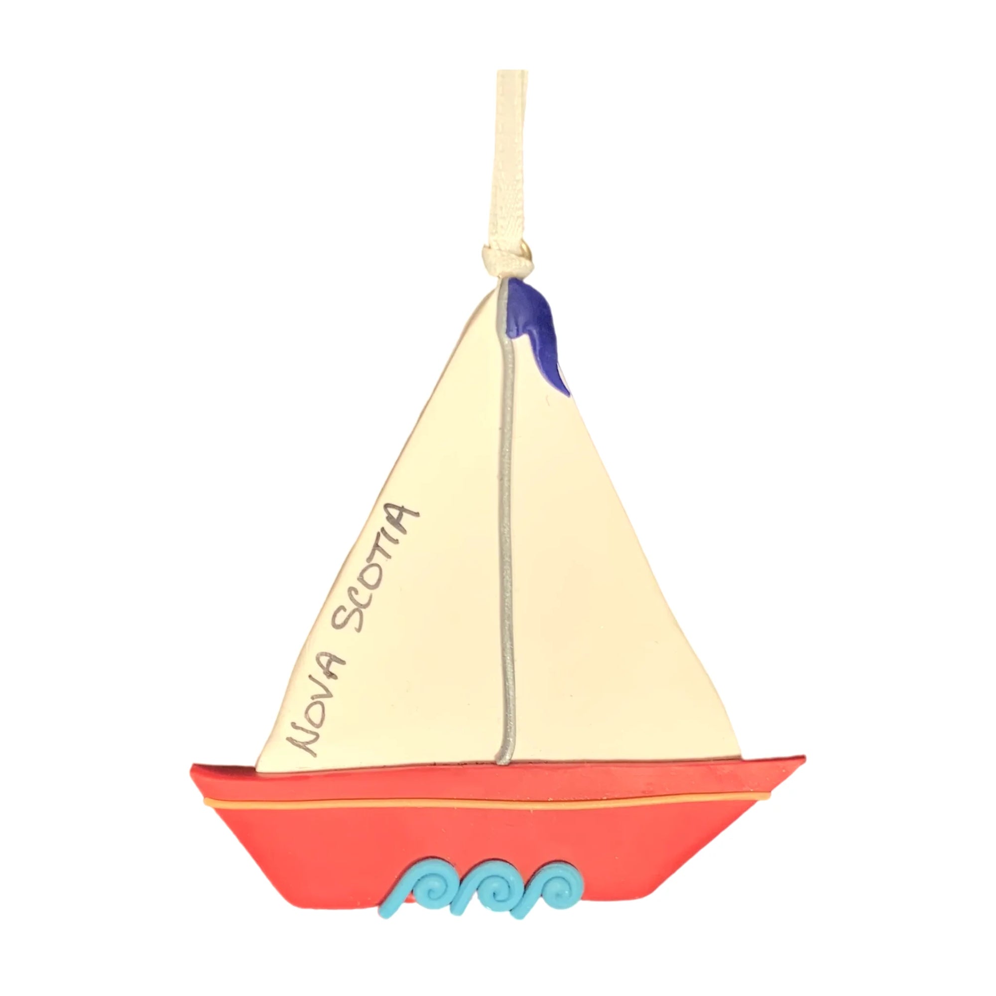 Sailboat Tree Ornament