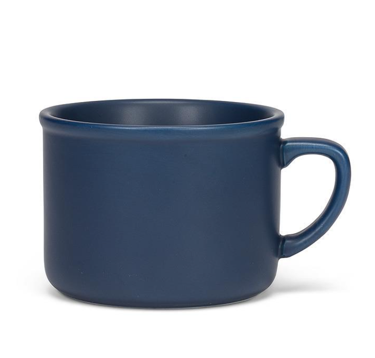 Classic Matte Navy Cappuccino Mug