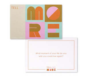 Tell Me More - Card Game