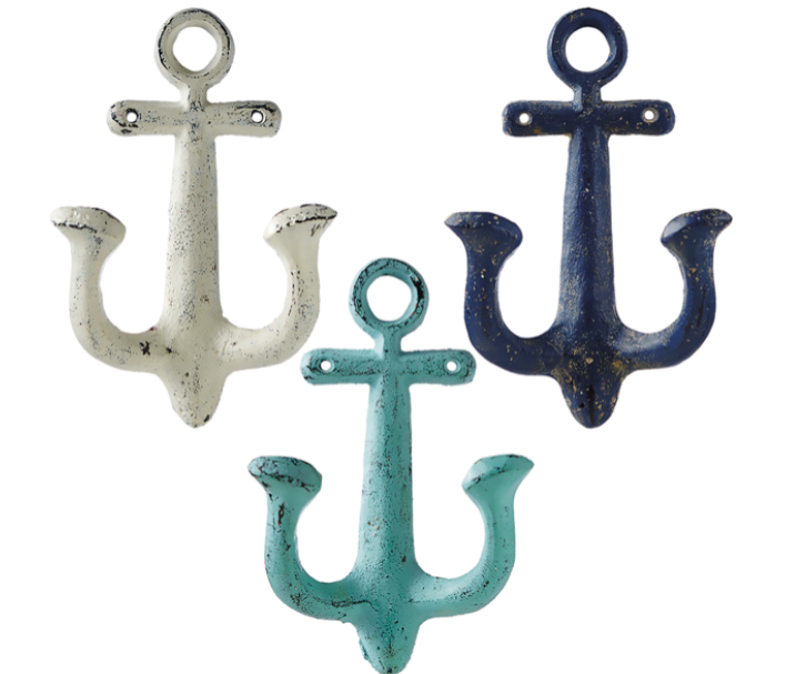 Large cast iron online hooks
