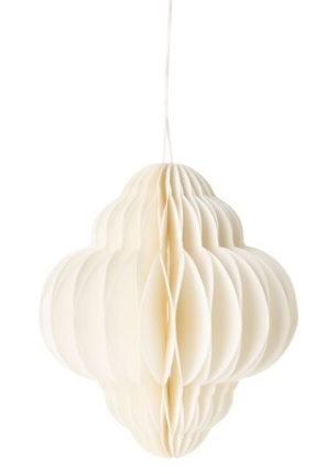 Honeycomb Paper Kismet Ornament