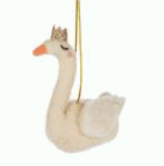 Swan Princess Ornament