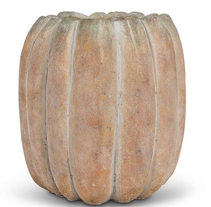 Tall Pumpkin Planter
