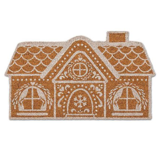 Gingerbread House Doormat