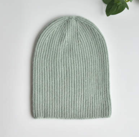 Cashmere & Wool Blend Beanie