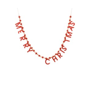 Merry Christmas Felt Garland
