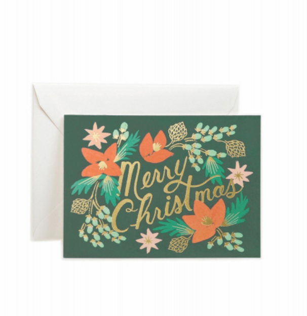 Set of 8 - Wintergreen Christmas Cards