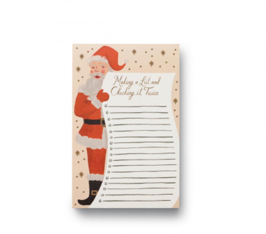 Santa's List Notepad