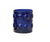 Glass Votive Holder With Raised Dots - Blue