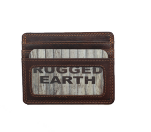 Rugged Earth - Leather Card Wallet