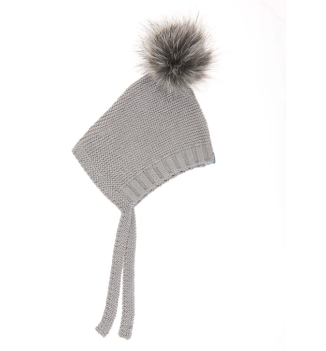 Pom Pom Baby Hat