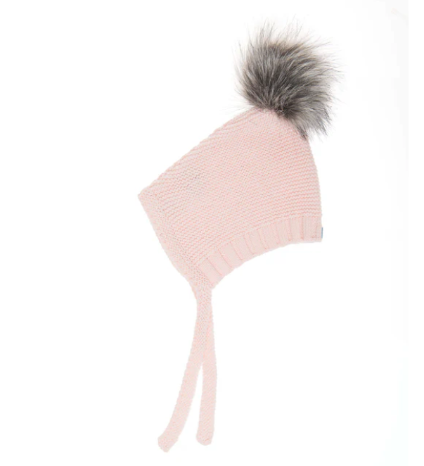 Pom Pom Baby Hat