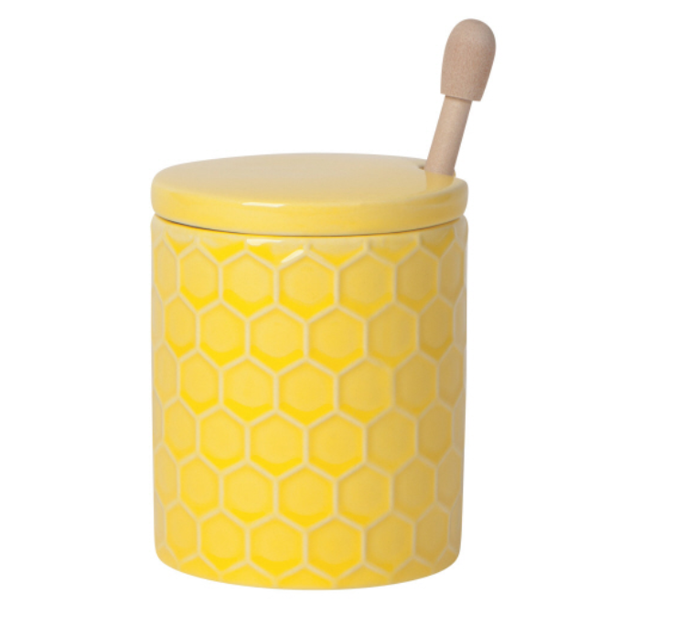 Honeycomb Honey Pot
