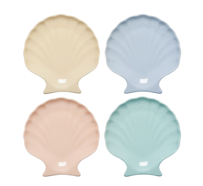 Seaside Shell Appetizer Plate
