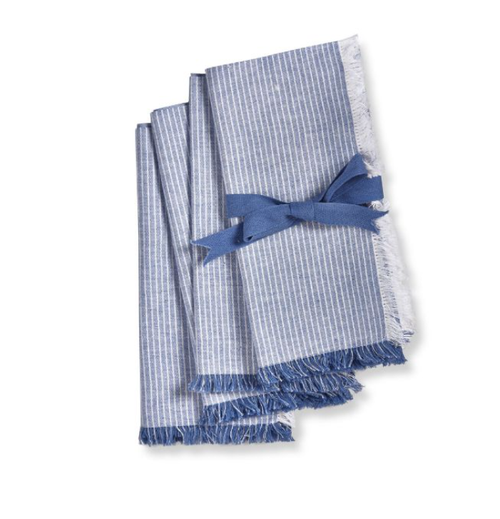 Napkin Set - Cottage Pinstripe