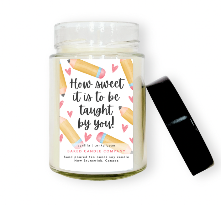 Teacher Candle | Baked Candle Co.