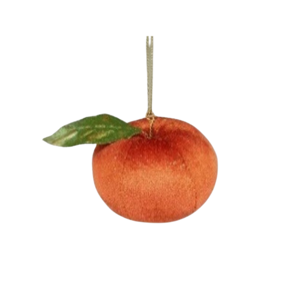 Velvet Fruit Ornament