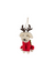 White Puppy With Antlers Ornament