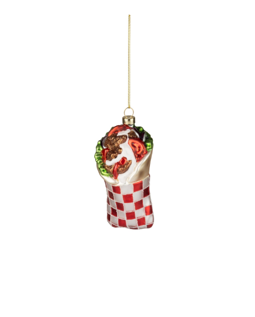 Glass Donair Ornament