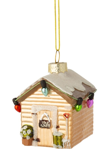 Glass Shed Ornament