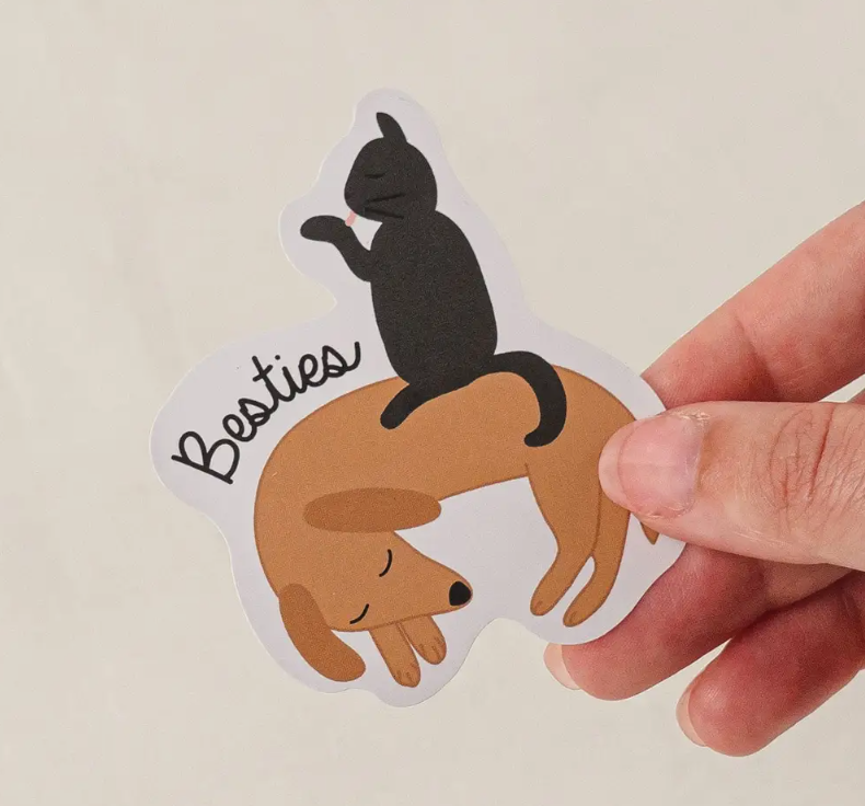 Besties - Vinyl Sticker