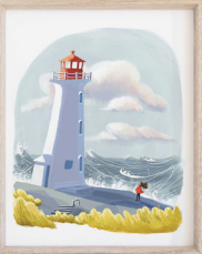 Peggy's Cove Lighthouse Print (8x10) - Julep & Trubbs