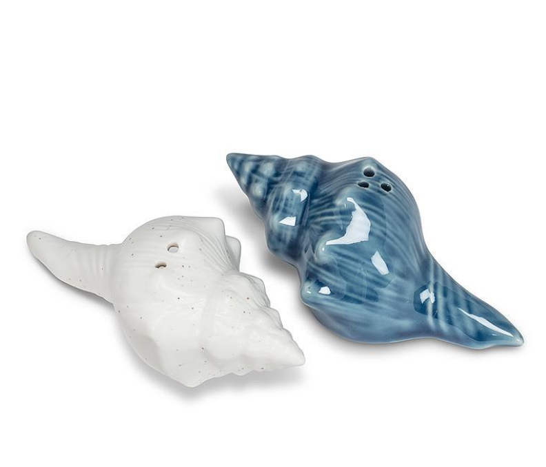 Pointy Seashell Salt & Pepper Shakers