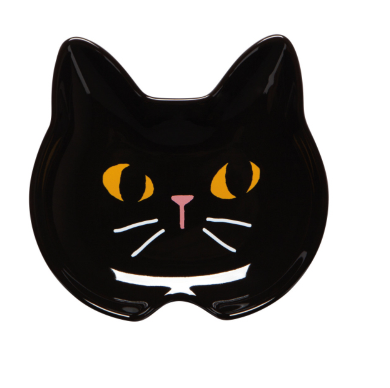 Black Cat Shaped Spoon Rest
