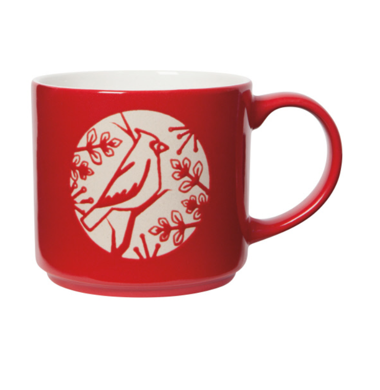 Good tidings Cardinal Stacking Mug