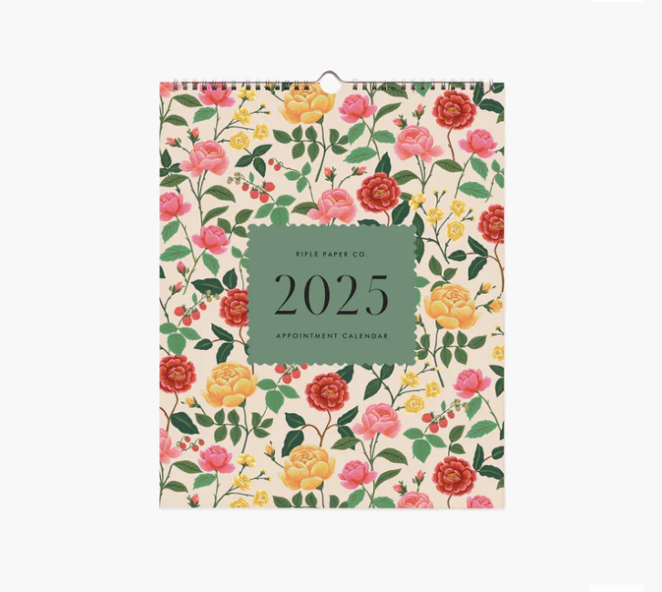 2025 Roses Appointment Calendar