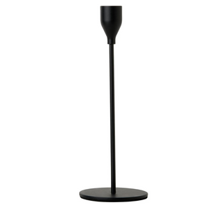 Black Metal Taper Candle Holder