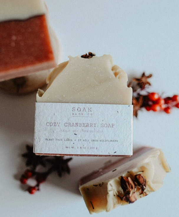 Cozy Cranberry Soap Bar