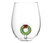 Stemless Wine - Glass Wreath