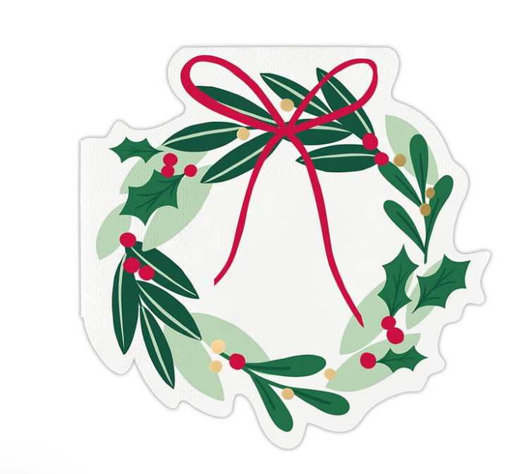 Wreath Shaped Napkins