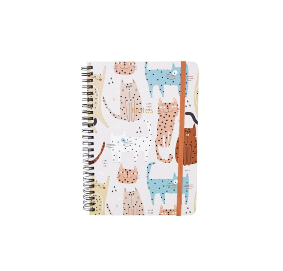 Pastel Cats Notebook