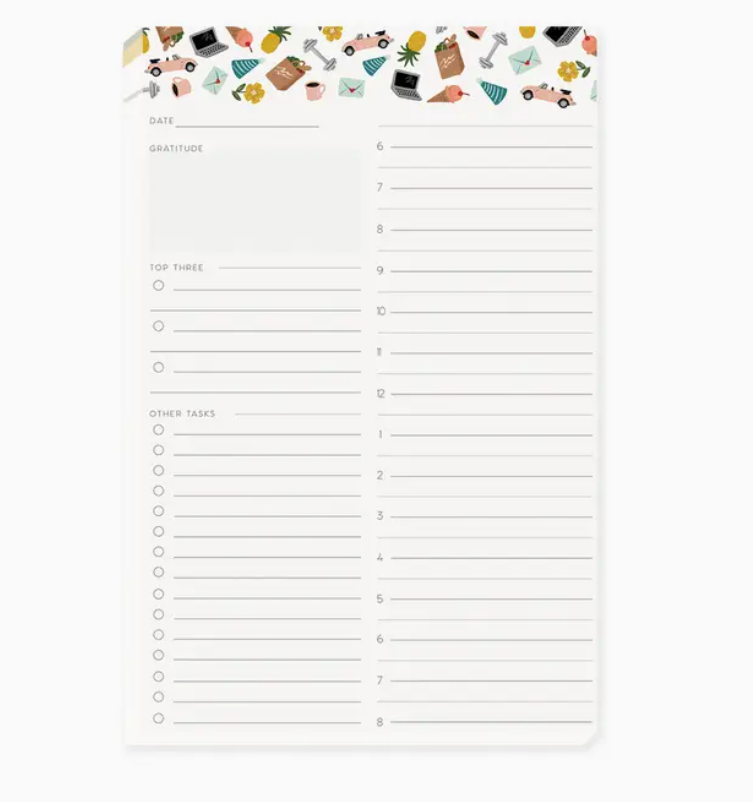 Daily Planner Notepad