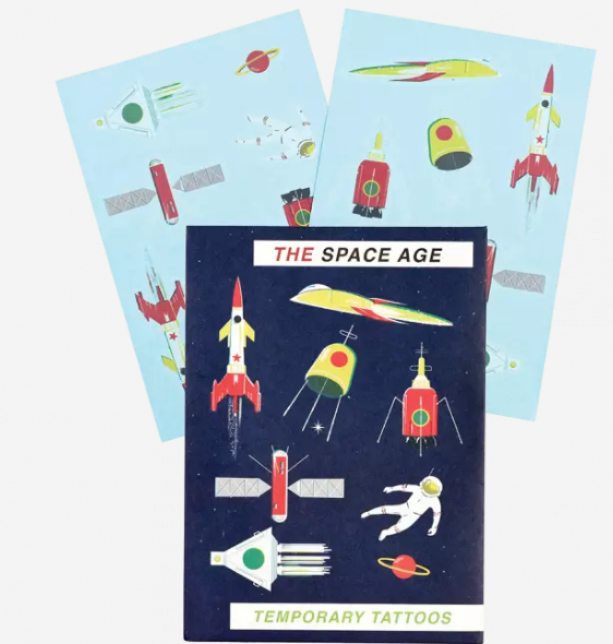 Temporary Tattoos - Space Age