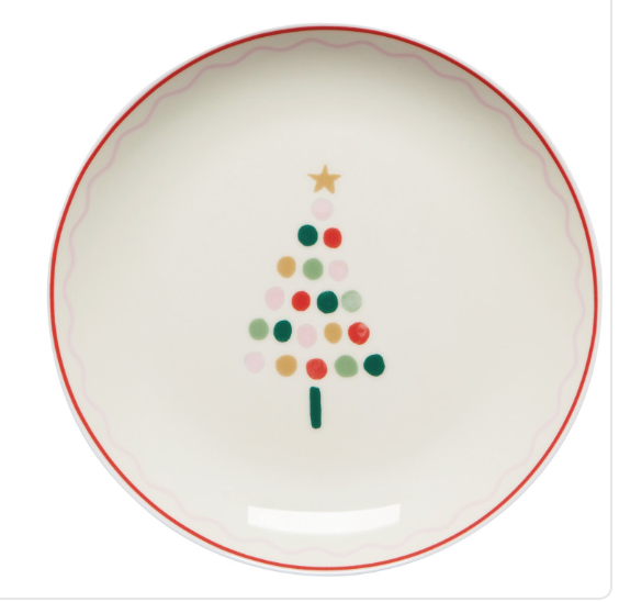 Glitzmas Appetizer Plates (Single)