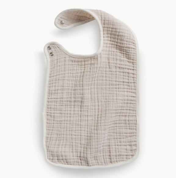 Muslin Cotton Crinkle Bib