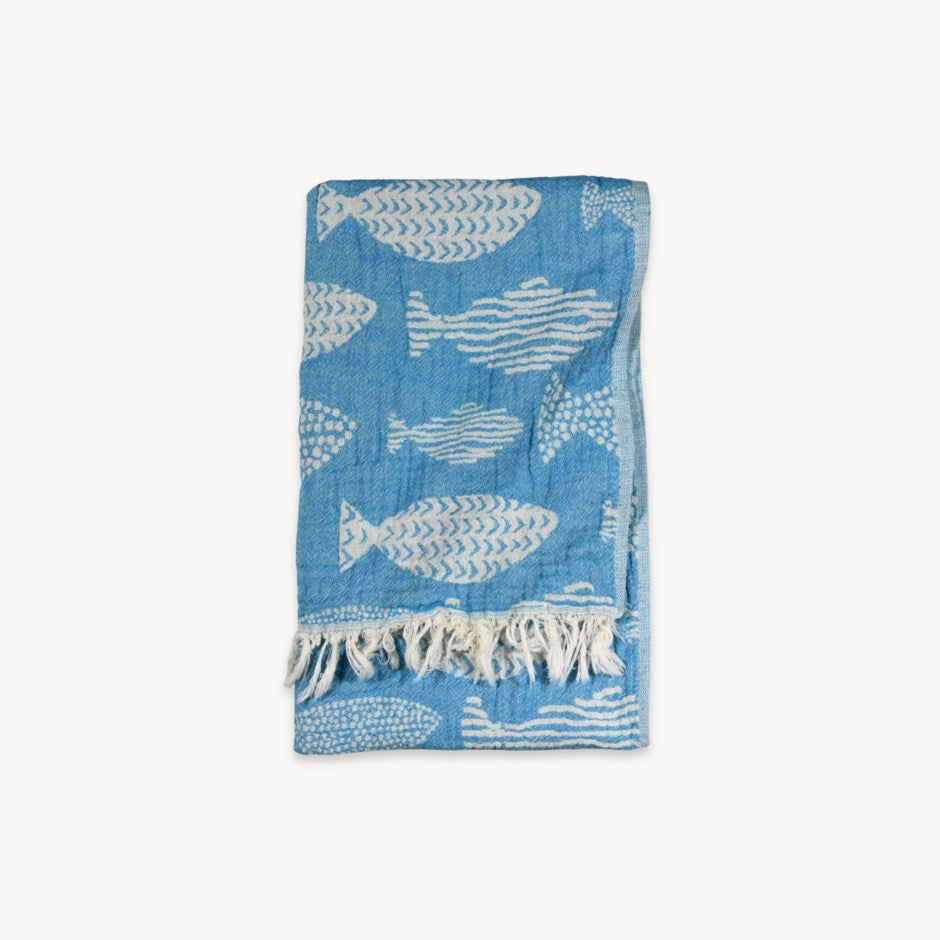 Turkish Towel - Saltwater Fish
