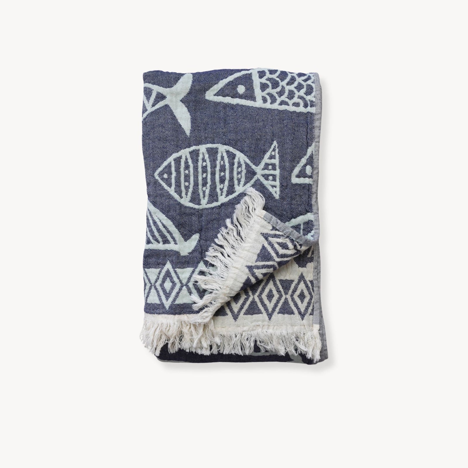 Turkish Towel - Fish Family
