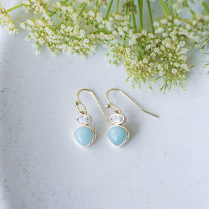 Tasia Amazonite Earrings