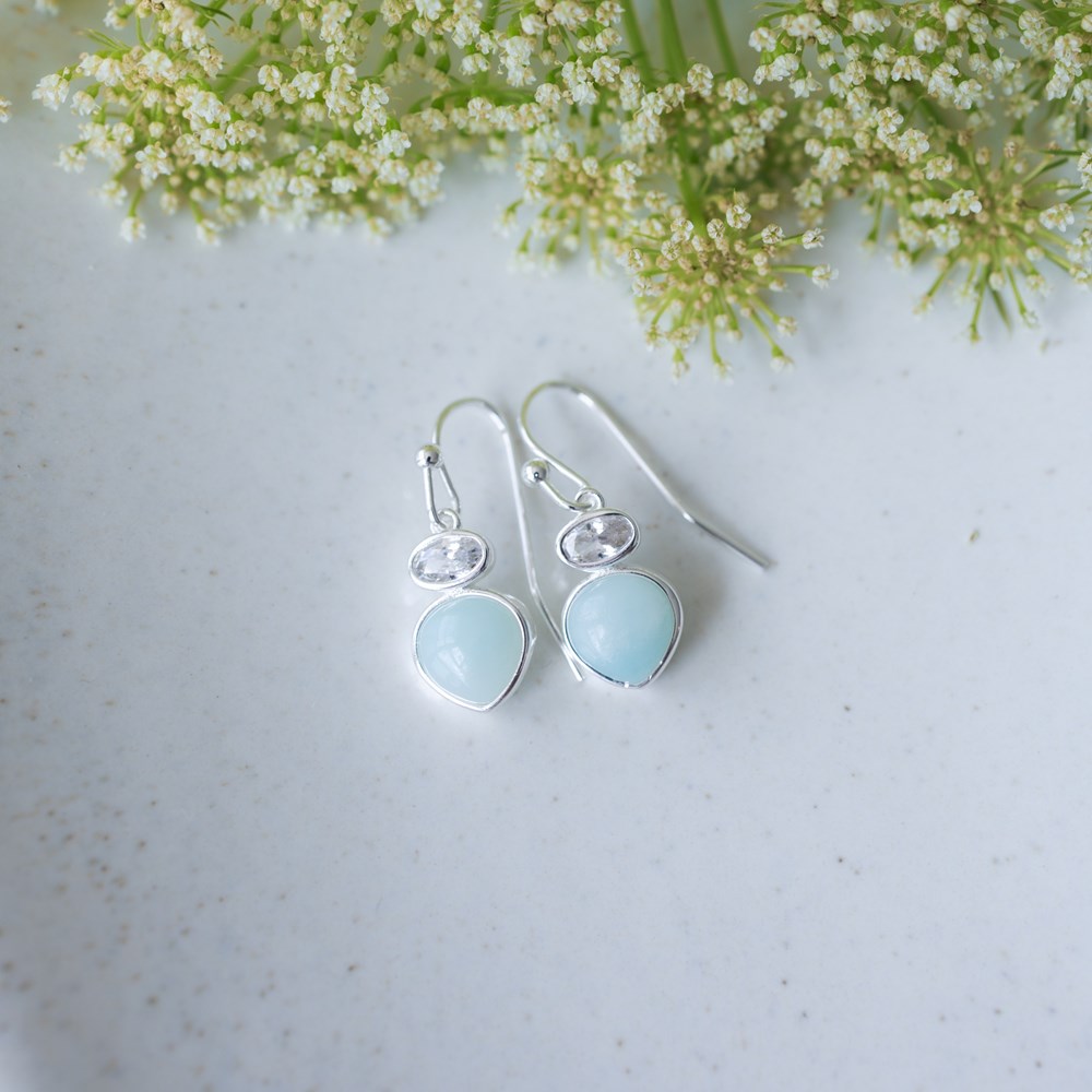 Tasia Amazonite Earrings