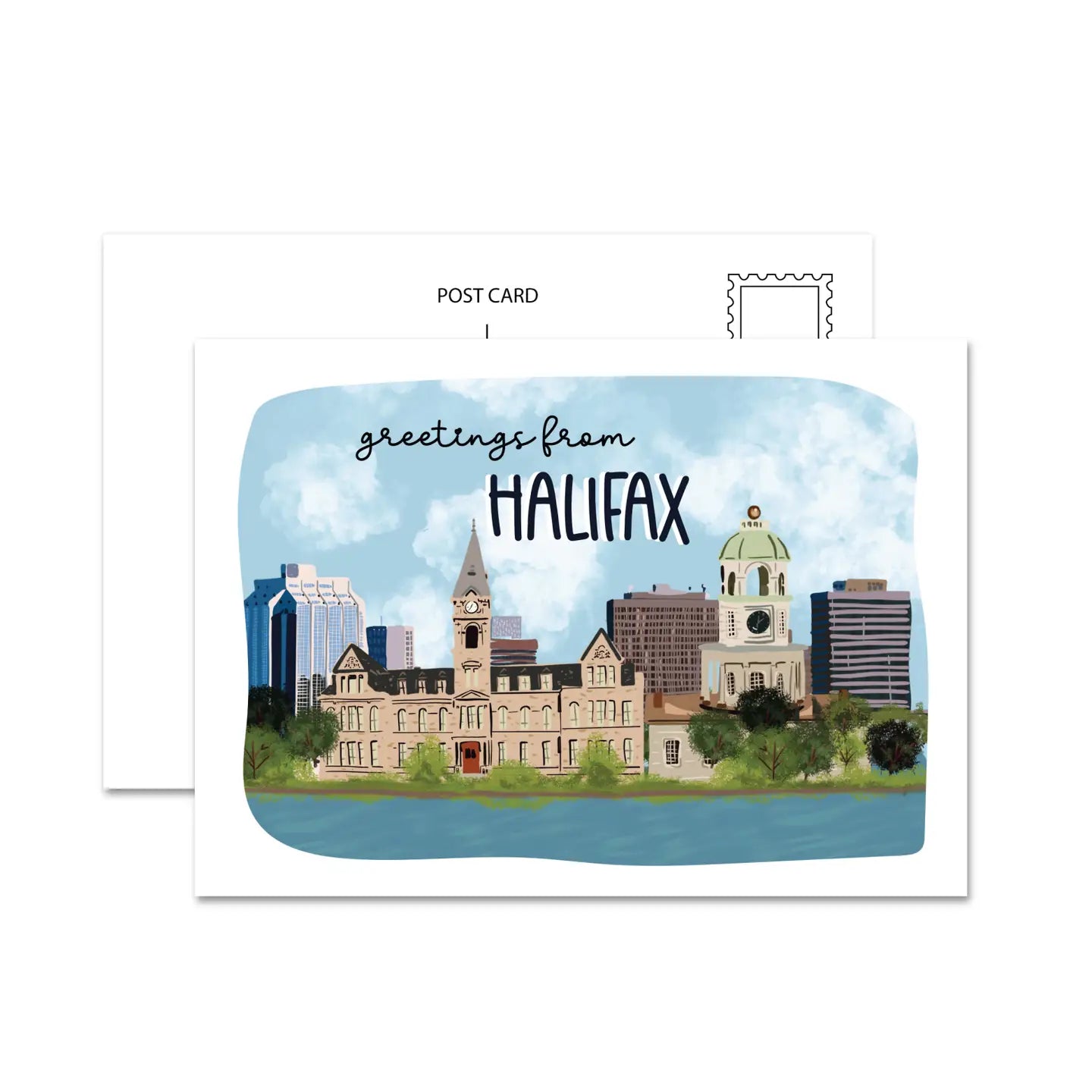 Greetings From Halifax Postcard