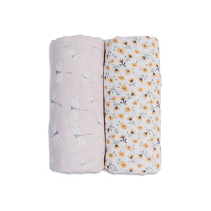 Cotton Swaddle 2 Pack | Lulujo